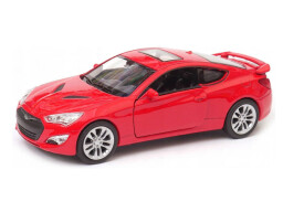 Welly Hyundai Genesis II Coupe 1:34 červený